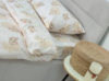 Дитячий комплект постільної білизни Ecotton 110х140 см персиковий Хмаринкові Ведмедики