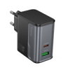 Сетевое зарядное устройство Hoco CS74A USB/ Type-C PD 45W QC midnight black