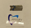 Стоматологические алмазные фрезы боры 5 шт ApogeyDental BC-42 (синяя серия) в мягкой упаковке