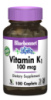 Вiтамiн К1 100мкг, Bluebonnet Nutrition, 100 каплет
