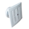 TENCE Витяжний вентилятор із решіткою, настінний на 150 мм, 25 Вт,  білий