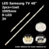 LED підсвітка Samsung TV 48« CY-G048BGLV9 CY-CH048BGLV5V 2014SVS48F UE48H5500 UE48J5600 UE48J6200AU 2шт.