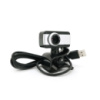Вебкамера с гарнитурой Q19, 720p, пласт. корпус, Black/Silver, Q50