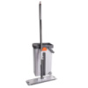 Швабра з відром 14 л для миття підлоги з віджимом плоска насадка з мікрофібри  HP-35015-59