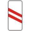 Дорожный знак 1.31.5 - Приближение к железнодорожному переезду. Предупреждающие знаки. ГОСТ 4100:2002-2014