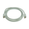 Кабель Woven Type-C to Type-C PD 30W 2.15mm 2A 1m white
