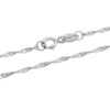 Серебряная цепочка CatalogSilver с без камней, вес изделия 0,99 гр (2142850) 400 размер