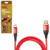 Кабель  VOIN CC-4201C RD USB - Type C 3А, 1m, red (быстрая зарядка/передача данных)