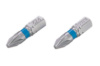 Біта Intertool PZ2 x 25 мм Storm (2 шт.) (VT-0221)