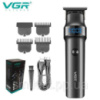 Машинка для стрижки волосся VGR V-987 BLACK, для стрижки посіченого волосся