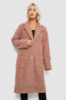 Пальто жіноче без підкладки, колір пудровий, 257R99