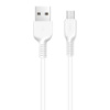 Кабель зарядного телефону, планшета Hoco X20 Flash Micro USB Cable (2m) Білий - купити в SmartEra.ua