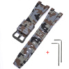 Ремінець для годинника Casio G-Shock GST-W300 Camo Brown BK полімерний коричневий камуфляж