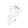 Автомобільний зарядний пристрій BOROFONE BZ34B Cloud PD38W(1C1A) car charger White (6941991122385)