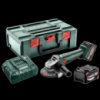 Metabo W 18 L 9-125 (602247510) Аккумуляторная угловая шлифовальная машина