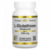 California Gold Nutrition L-Glutathione 500 mg 30 капсул