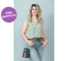 Літня блузка без рукавів «Valerie» оптом | Батал | Розпродаж моделі