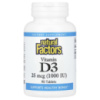 Вітамін D3, 1000 МО, Vitamin D3, Natural Factors, 90 таблеток