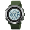 Skmei 1511AG Army-Green Smart Watch + Compass SALE