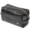 Шкіряна чоловіча косметичка 711415 Чорний