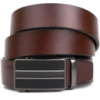 Міцний чоловічий ремінь з автоматичною пряжкою 720210 Коричневий
