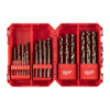 Набір свердел по металу кобальтових HSS-Co PACKOUT MILWAUKEE, DIN338, (діаметри 1/1,5/2/2,5/3/3,5/4/4,5/5/5,5/6/6,5/7/7,5/8/8,5/