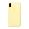 Чохол для Apple iPhone XR (6.1«) Silicone case (AAA) (Жовтий / Mellow Yellow) - купити в SmartEra.ua
