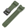 Ремінець для годинника Casio G-Shock GWG-1000 Army Green BK полімерний темно-зелений