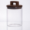 Банка для сыпучих продуктов с бамбуковой крышкой 800 мл 64486-65