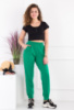 Жіночі зелені спортивні брюки-джогери