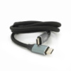Кабель Type-C to Type-C (USB 3.2 GEN2 male to male), оплетка, Black, длина 1м, поддержка 100W/10Gbps, 4K60HZ audio/video outpout, BOX