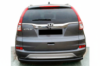 Задняя дуга AK002 Black (2016-2019, нержавейка) для Honda CRV