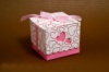Подарочная коробка «Розовое сердечко»