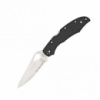 Нож складной Spyderco Byrd Cara Cara 2 FRN, полусерейтор (BY03PSBK2)