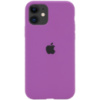 Чохол для Apple iPhone 11 (6.1«) - Silicone Case Full Protective (AA) (Фіолетовий / Grape) - купити в SmartEra.ua