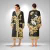 Кимоно женское из плюшевого велюра Golden Blossom 29469 S