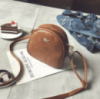 Женская мини сумка с короной через плечо, маленькая сумочка для девушек эко кожа корона Светло-коричневый