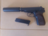 Пистолет Игрушечный страйкбольный Galaxy G.29 пистолет Макарова ПМ оригинал с глушителем