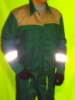 Костюм «ГРИН 2» СОП ( п/к+куртка ) зеленый+беж, тк. Twill 245гр/м2