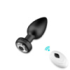 Анальна пробка Magic Motion Equinox USB з Д/У - Чорний - 9*3,5 см - Анальні іграшки