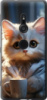 Чехол на Sony Xperia XZ2 H8266 White cat 5646u-1378