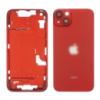 Корпус для Apple iPhone 14 Red (красный) с задним стеклом, рамкой и стеклом камеры