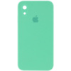 Чохол для iPhone XR Silicone Case Square Full Camera Protective (AA) (Зелений / Spearmint) - купити в SmartEra.ua