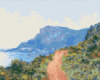Картина за номерами «Горна дорога в Монако. Клод Моне» 40х50см