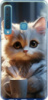 Чехол на Samsung Galaxy A9 (2018) White cat 5646u-1503