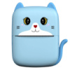 Портативный детский термопринтер с Bluetooth A8 Cat мини принтер для телефона Blue