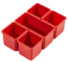 Комплект лотків запасних для органайзерів PACKOUT MILWAUKEE (5шт) (4932464082 / 4932464083) (1 великий, 4 маленьких)