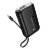 Power bank Hoco J157 10000mAh 22.5W + PD 20W black + кабель Type-C