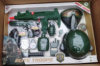 Військовий набір дитячий з каскою автоматом маскою пістолетом та аксесуарами
