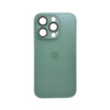 Чохол для смартфона AG Glass Matt Frame Color Logo for Apple iPhone 15 Pro Light Green (AGMattFrameiP15PLGreen)